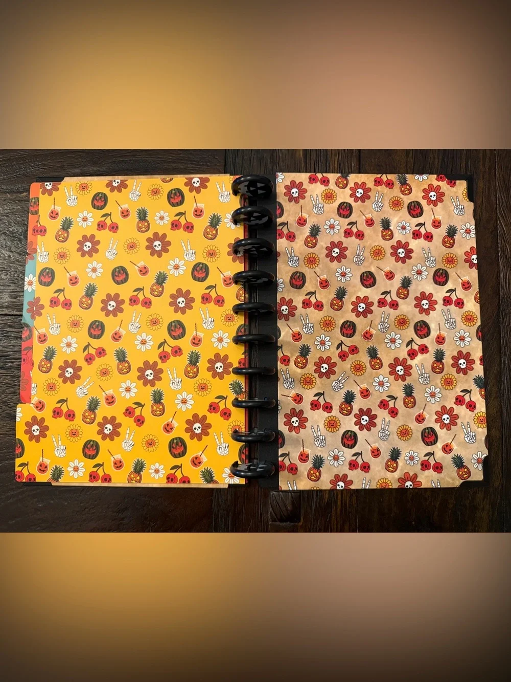 Used The Daily Grind Summerween Planner Cover and Dividers